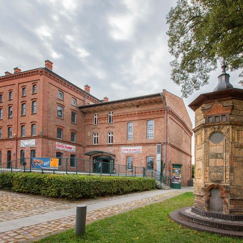 Gebäude der Kulturfabrik Fürstenwalde von außen